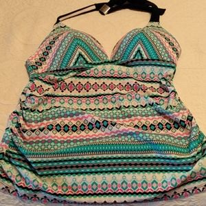 Push up Tankini Top